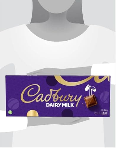 Image of Cadbury Dairy Milk EXTRA LARGE 850g Novelty Gift Bar | Premium Giant Milk Chocolate Bar for Someone Special | Smooth & Creamy Classic Cadbury Chocolate, Share Size Bar for Gifting on all Ocassions