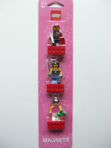 Image of LEGO 4593438 Minifigures Magnet Set with Female Figures and Accessories (3 Figures)