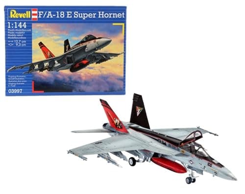 Image of Revell 03997 F/A-18E Super Hornet 1:144 Scale Unbuilt/Unpainted Plastic Model Kit