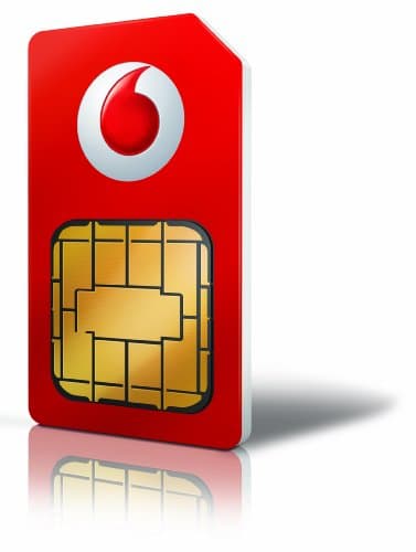 Image of Vodafone Pay As You Go Sim Card