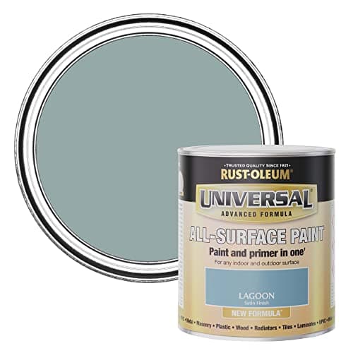 Image of Rust-Oleum Universal Paint & Primer Satin Lagoon 750ml
