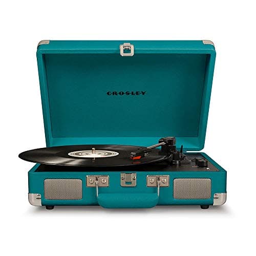 Image of Crosley Cruiser Deluxe Portable Turntable (Teal)