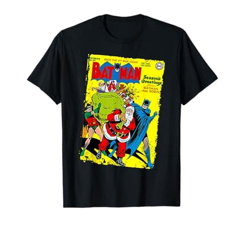 Image of DC Batman Cover 27 Xmas T-Shirt