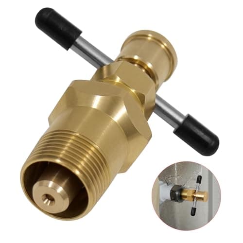 Image of JEUCLEL US Standard Olive Remover Puller Tool for 1/2-inch / 3/4-inch Dia Solid Brass Pipe Fitting, Olive Removal Tool for Copper Pipe, Compression Sleeve Puller