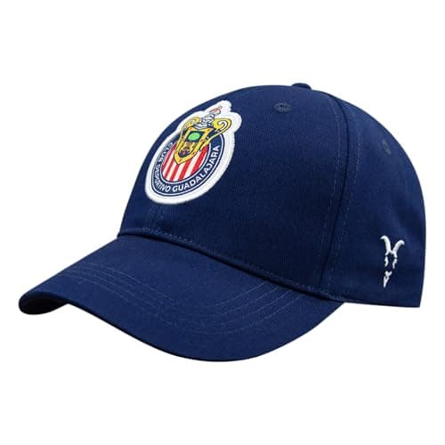 Image of Icon Sports Unisex's Chivas Adult-Ch111cp Navy Cap, Ch111cp-n, One Size
