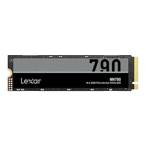 Image of Lexar NM790 4TB SSD, M.2 2280 PCIe Gen4x4 NVMe 1.4 Internal SSD, Up to 7400MB/s Read, Up to 6500MB/s Write, Internal Solid State Drive for PS5, PC, Laptop, Gamers, Professionals (LNM790X004T-RNNNG)