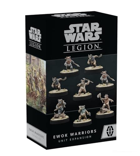 Image of Atomic Mass Games | Star Wars Legion: Ewok Warriors Unit Expansion | Miniatures Game | Ages 14+ | 2 Players | 90 Minutes Playing Time