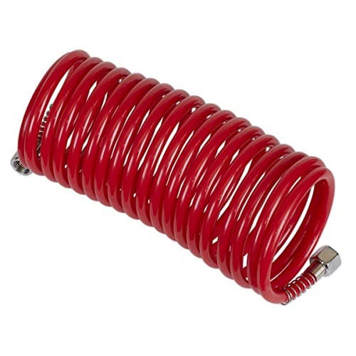 Image of Sealey Sa335 Pu Coiled Air Hose 5Mtr X