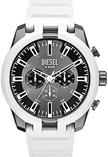 Image of Diesel Watch for Men Split Quartz/Chrono movement 51mm case size with a Silicone strap DZ4631