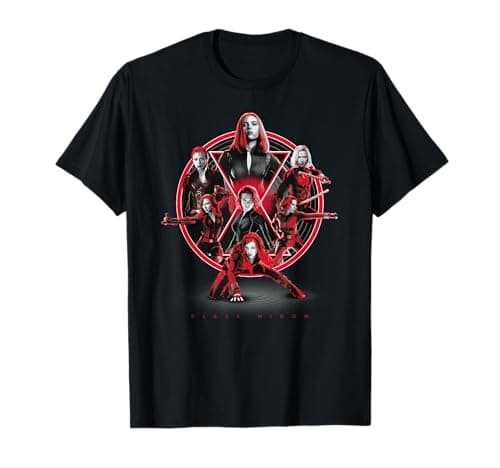 Image of Marvel Avengers Black Widow Multiplied T-Shirt