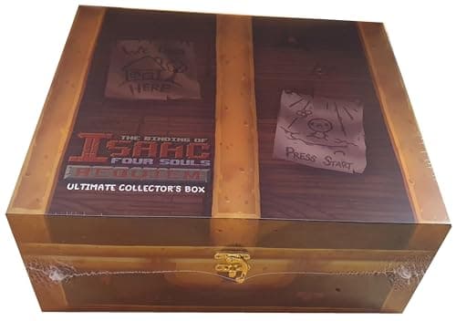Image of Maestro Media Binding of Isaac Four Souls Requiem Ultimate Edition Board Game | The Full Collection | Collectors Big Boi Box | Kickstarter Edition with Warp Cards