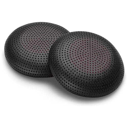 Image of Poly Ear Cushions Faux Leather Pack of 2 for Blackwire C3300