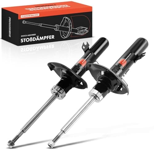 Image of Frankberg 2x Shock Absorber Strut Front Left Right 451mm Gas pressure Compatible with C3 Picasso SH 1.4 VTi 95 1.6 VTi 120 1.6 HDi 1.6 HDi 2008-2015 Replace# 333777