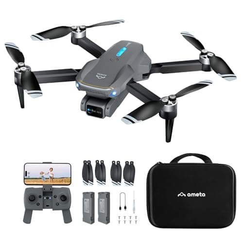 Image of Ameta Drone with Cameras 4K Professional for Adults, S20 Lite Brushless Motor RC FPV Drone for Beginners Kids with 36min Flight Time/Altitude Hold/Circle Fly, Cool Toy Gift for Men Boys, Under 250g