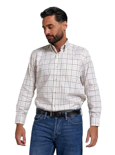 Image of JACK PYKE Countryman Check Long Sleeve Shirt Navy XX-Large
