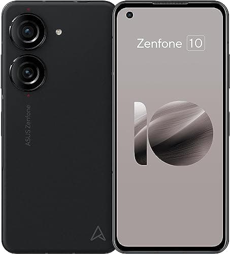 Image of ASUS Zenfone 10 5G Dual 256GB 8GB RAM Unlocked (GSM Only | No CDMA - not Compatible with Verizon/Sprint) Global, NGP Wireless Charger Included – Black