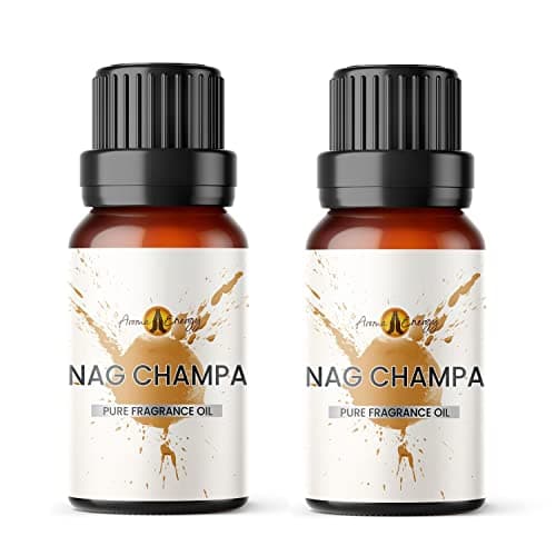 Image of Aroma Energy | Nag Champa Fragrance Oil 20ml (2 x 10ml) - Highly Scented Oil for Making Candle, Soap, Wax Melt, Diffuser etc