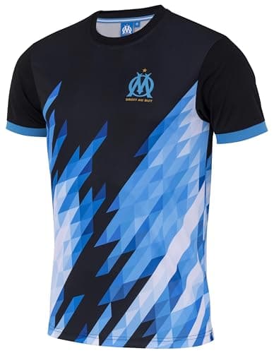 Image of OLYMPIQUE DE MARSEILLE Om Official Collection Jersey, Black, 8 Years