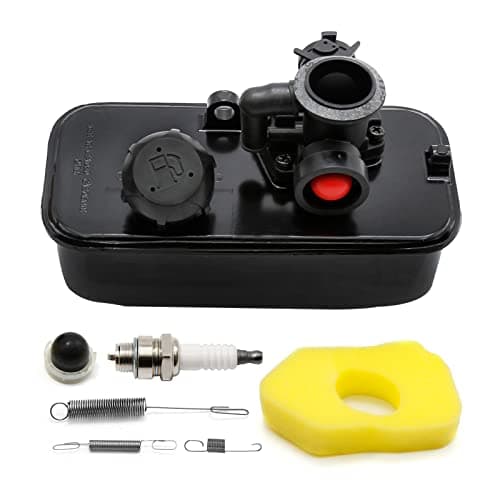 Image of Hoypeyfiy Fuel Tank Carburettor 698369 Air Filter Replacement for BS 494406 498809A 795469 794147 699660 794161 498811 Carb with Spark Plug Springs