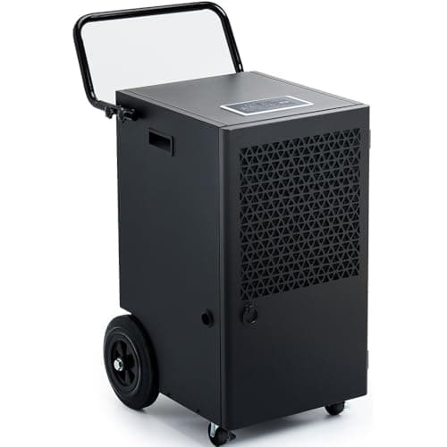 Image of Katenpo 90L/Day Commercial Electric Dehumidifier: Portable & Smart with Pump Drainage - Rotary Compressor Controls Damp/Mould for Basements/Rooms/Garage Energy Efficient for Home/Apartments/Warehouse