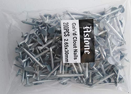 Image of Astone galvanised Clout Nails (200, 30mm)