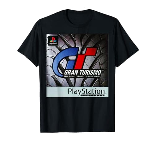 Image of PlayStation Gran Turismo The Real Driving Simulator PS1 Art T-Shirt