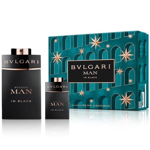 Image of Bvlgari Man In Black Men's Gift Box Perfume Edp 100 ml Mini Size 15 ml