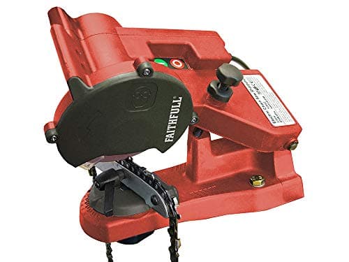 Image of Faithfull Electric Chainsaw Sharpener - 85W / 250V – Efficient & Easy Chain Sharpening for Electric & Petrol Chainsaws