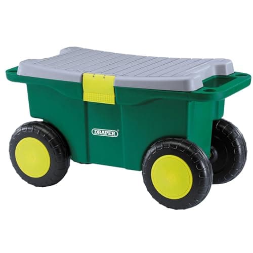 Image of Draper 60852 Gardeners Tool Cart and Seat, Green
