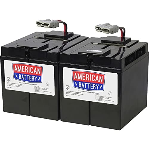 Image of AMERICAN BATTERY RBC55 RBC55 REPLACEMENT BATTERY PK FOR APC UNITS 2YR WARRANTY