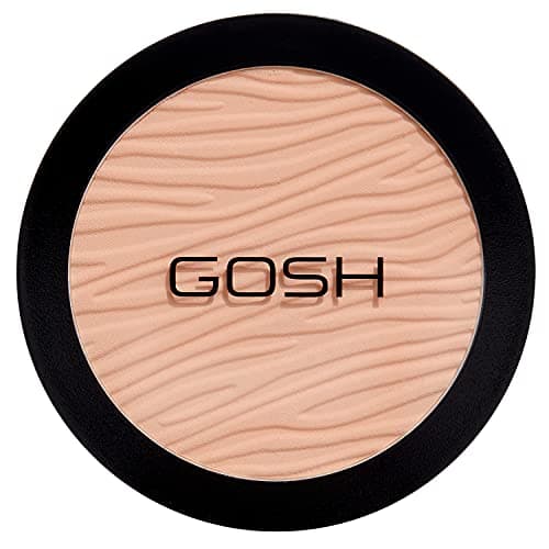 Image of GOSH Dextreme High Coverage Powder I Vegan Powder for All Skin Types I Matting & Long-Lasting for a Flawless Complexion I No Mask Effect I Conceals Impurities I 004 Natural