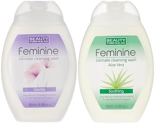 Image of Intimate Cleansing Wash – Soap-Free, pH-Balanced Daily Feminine Hygiene Formula – Available in Aloe Vera or Original, Single or Pack of 2 (Aloe Vera + Original)