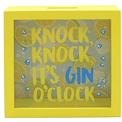Image of Leonardo Collection Deep Frame Money Box Saving Fund Collection (It's Gin O'Clock)