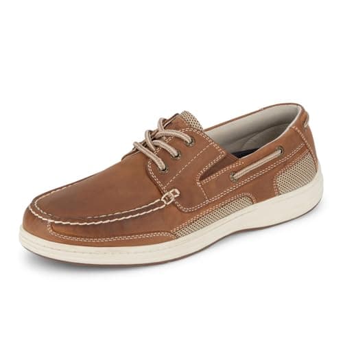 Image of Dockers Men's Beacon Boat Shoe, Dark Tan, 9.5 UK