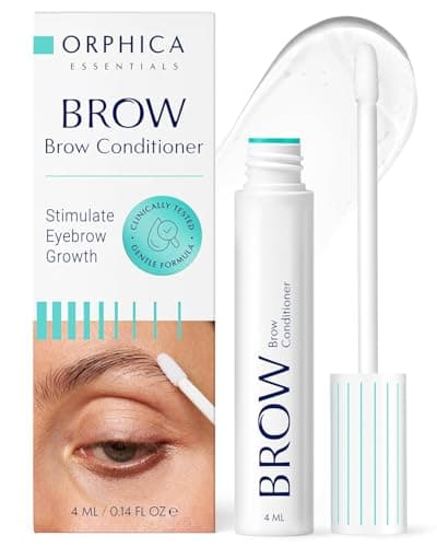 Image of Orphica BROW Eyebrow Serum Conditioner 4 ml with Nettle & Ginsend Extracts - Strenghthening, Enhancer, Boost serum for Thicker, Stronger and Darker Eyebrows in just 4 weeks, Booster Hair Growth Gel