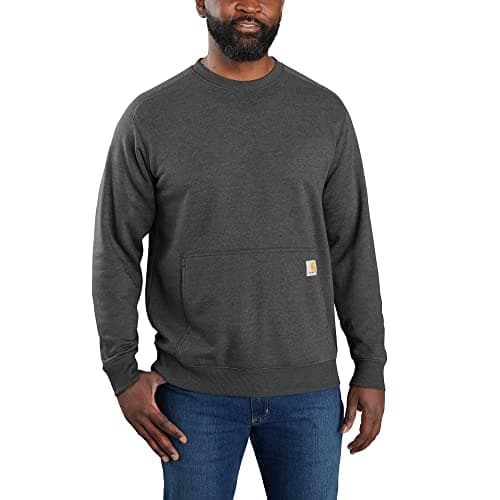 Image of Carhartt Mens Lightweight Relaxed Fit Crewneck Sweatshirt