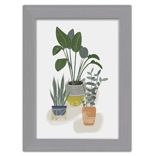 Image of MH Home Photo Frame & Wall Mountable (Silver, A3 (30 x 42 cm))