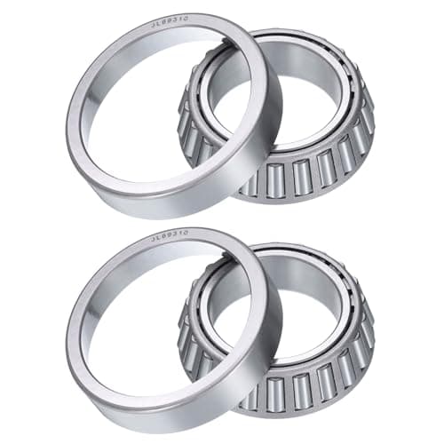 Image of sourcing map 2pcs JL69349/JL69310 Tapered Roller Bearing Cone and Cup, 1.4961" Bore x 2.4803" OD x 0.67" Thick, Chrome Steel Taper Bearing Set, ABEC-5