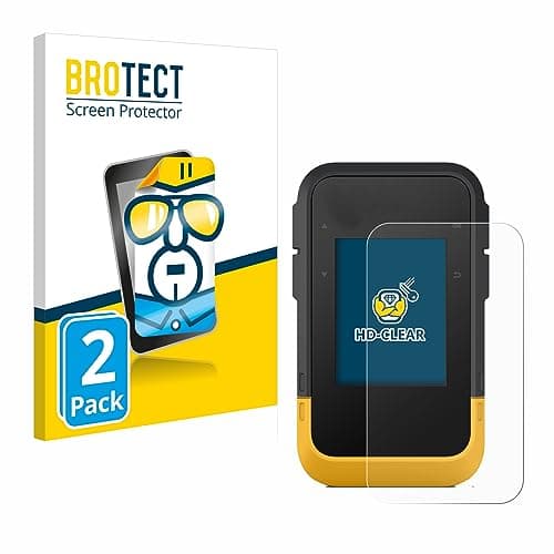 Image of brotect Screen Protector compatible with Garmin eTrex SE (2 Pack) - HD-Clear Protection Film