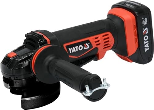 Image of Yato YT-82826 Angle Grinder 125 mm 18 V Black Red