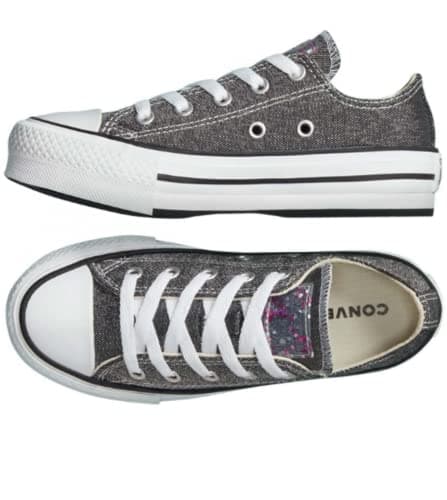 Image of Converse Chuck Taylor All Star Eva Lift Undersea Glitter Ox