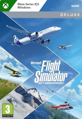 Image of Microsoft Flight Simulator 40th Anniversary - Deluxe Edition | Xbox & Windows 10 - Download Code