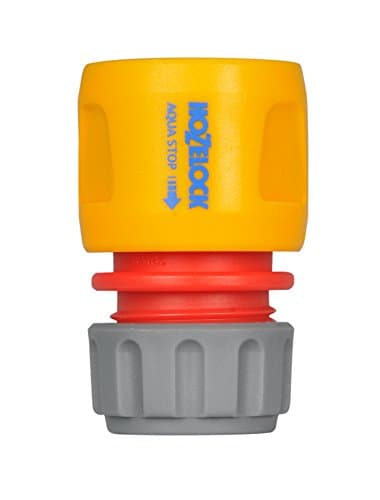 Image of HOZELOCK | Hose Pipe Aquastop Connector | Quick Connect Hose Kit | Garden Tap Hose Connector | Universal Fitting | 12.5mm & 15mm Hoses | Swap Attachments Without Turning off the Tap