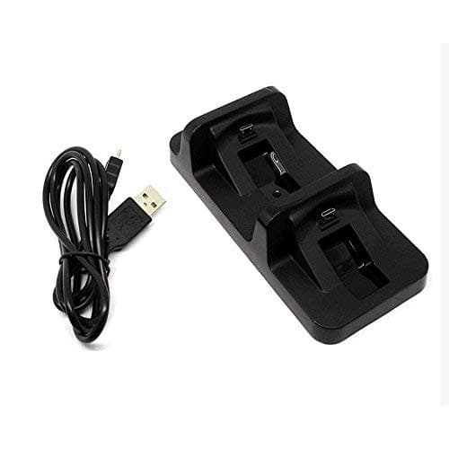 Image of OSTENT USB Dual Charger Station Dock for Sony PS4 Wireless Bluetooth Controller