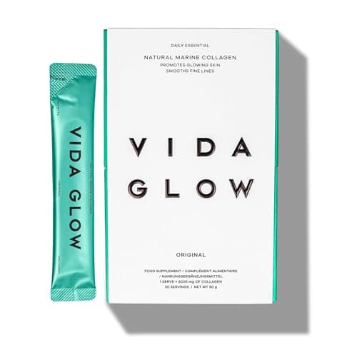 Image of Vida Glow Daily Essential Natural Marine Collagen Sachets 30 x 3g Original
