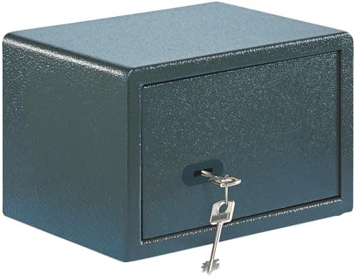 Image of Burg-Wächter Pure-Safe PS 110 K Furniture Safe with Key, Includes Shelf, for Wall and Floor Mounting, 6.7 L, 7 kg, Anthracite