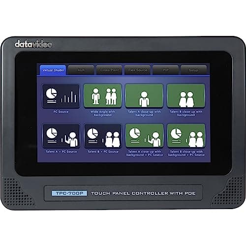 Image of Datavideo TPC-700P Touch Panel Controller with PoE
