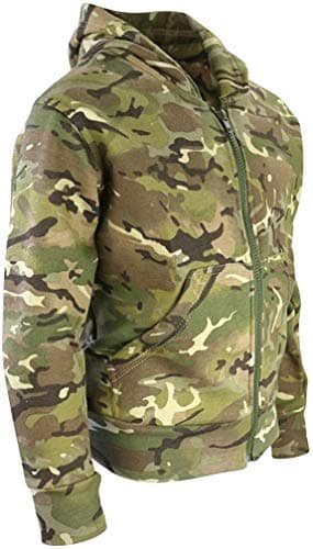 Image of Kombat UK Kids Camo Hoodie - British Terrain Pattern, 12-13 Years