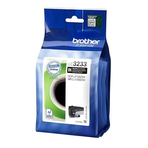 Image of Brother Black Ink Cartridge LC3233XLBK