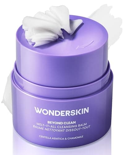 Image of Wonderskin Cleansing Balm – Balm to Milk Makeup Remover, Melt-It-All Gentle Hydrating Face Cleanser with Centella and Chamomile Parent (Cleansing Balm Refill)